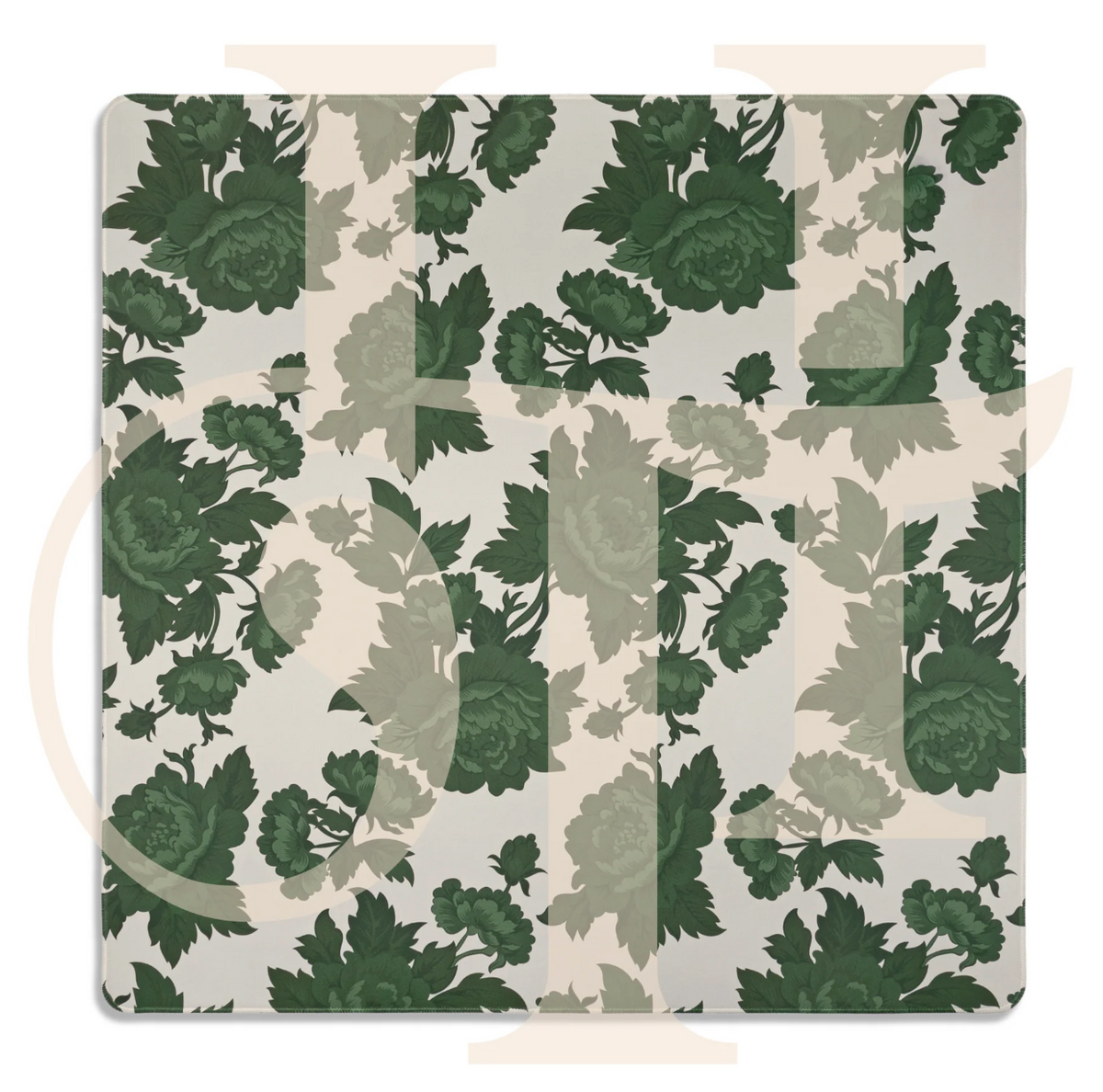 Haus of Tiles Evergreen Garden Mahjong Mat | No Grommets