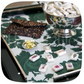 Haus of Tiles Evergreen Garden Mahjong Mat | No Grommets