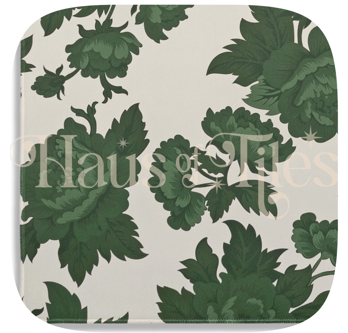 Haus of Tiles Evergreen Garden Mahjong Mat | No Grommets