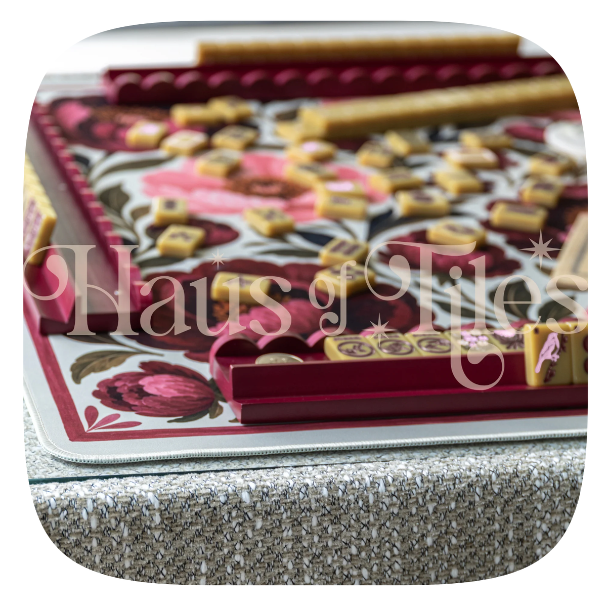 Haus of Tiles Haus No. 88 Olive Grove Mahjong Tile Set