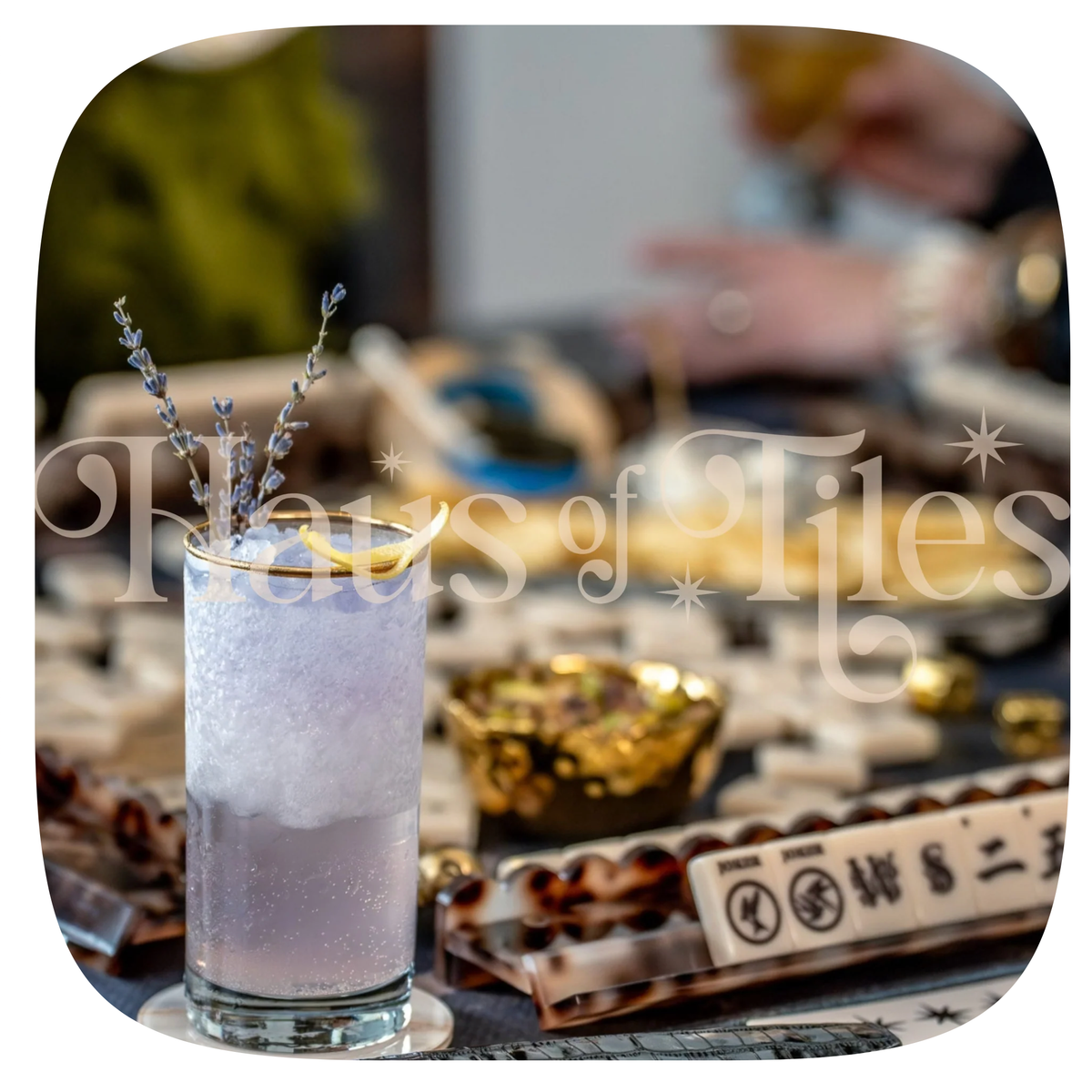 Haus of Tiles Haus No. 88 Stone & Ink Mahjong Tile Set