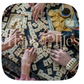 Haus of Tiles Haus No. 88 Stone & Ink Mahjong Tile Set