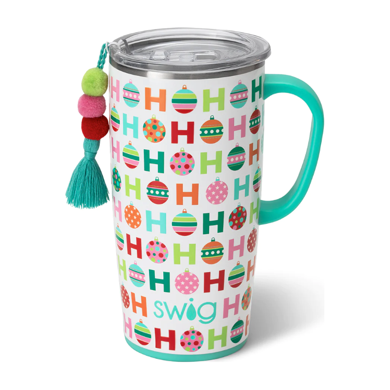 HO, HO, HO 22 oz Insulated Mug