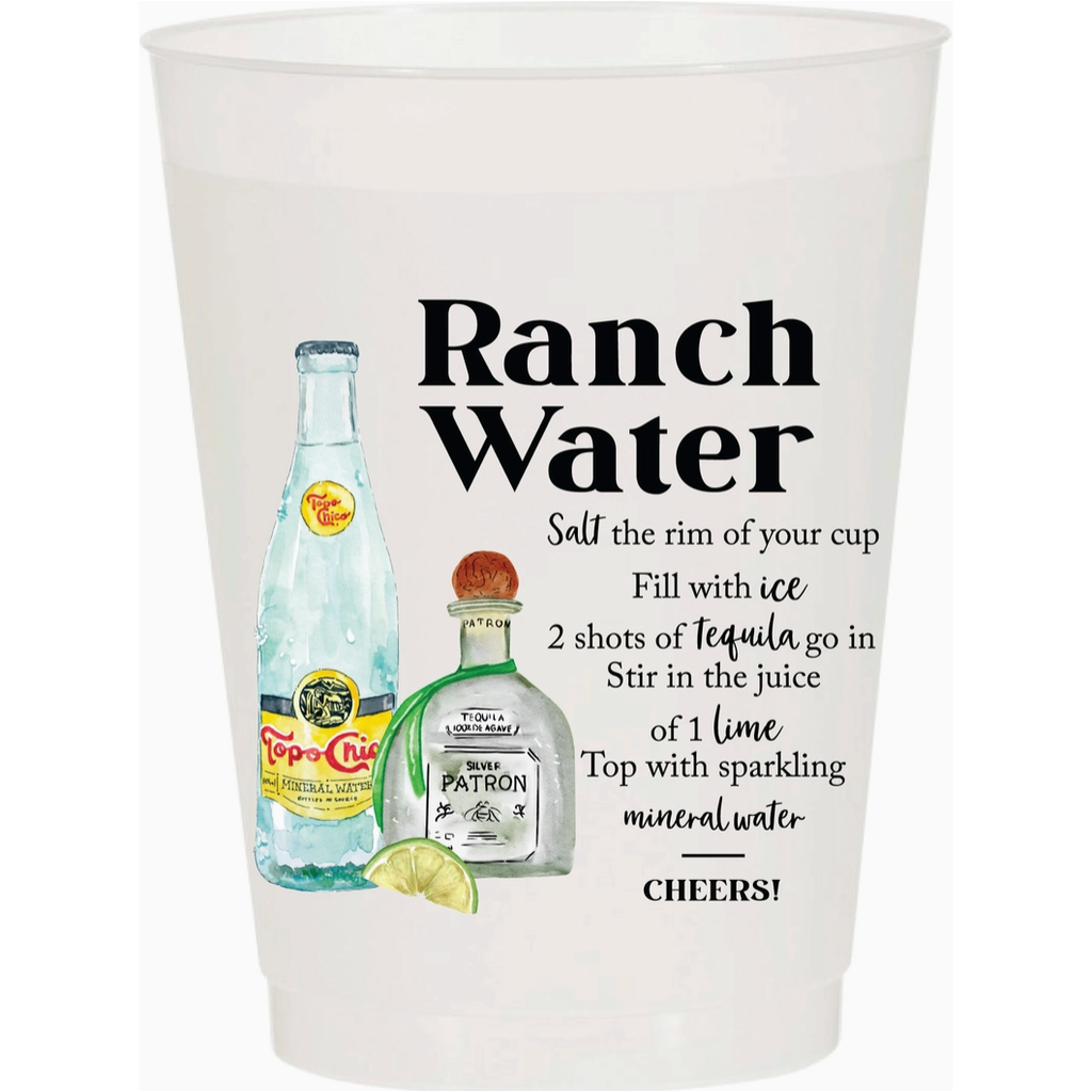 Ranch Water Cups (Set of 6)