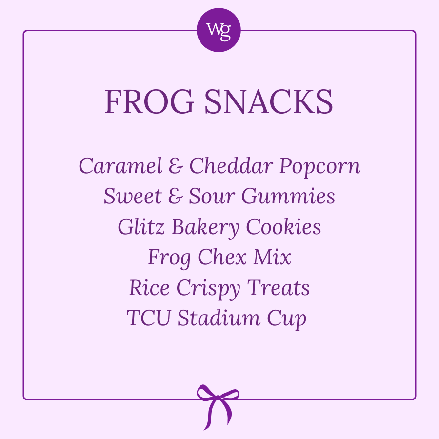 Frog Snacks