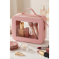 Nash Grey - Posie Pink Clear Travel Bag