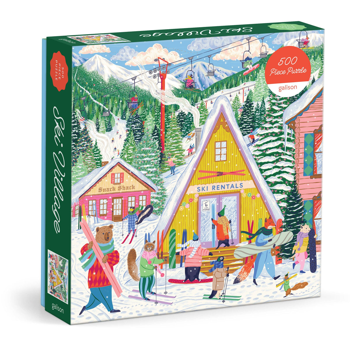 Emily Taylor's Ski Village Puzzle