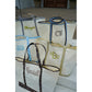 Standard Canvas Tote - Fall Collection | Customizable: Chocolate Stripes - KENZKUSTOMZ