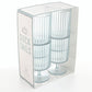 Stackable Acrylic Wine Goblet - Dock Tails - Set of 4: Glass: 5.75" H x 2.75" Dia, 15 oz