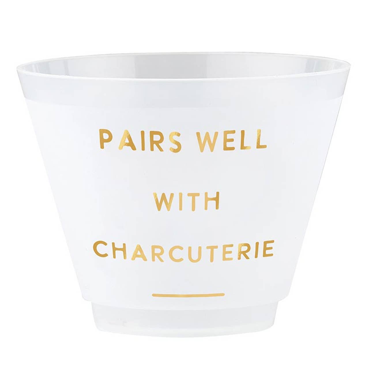 Santa Barbara Design Studio by Creative Brands - Frost Cup - Pairs Well - Set of 8: Hand Wash Only / BPA Free, Plastic, Paper