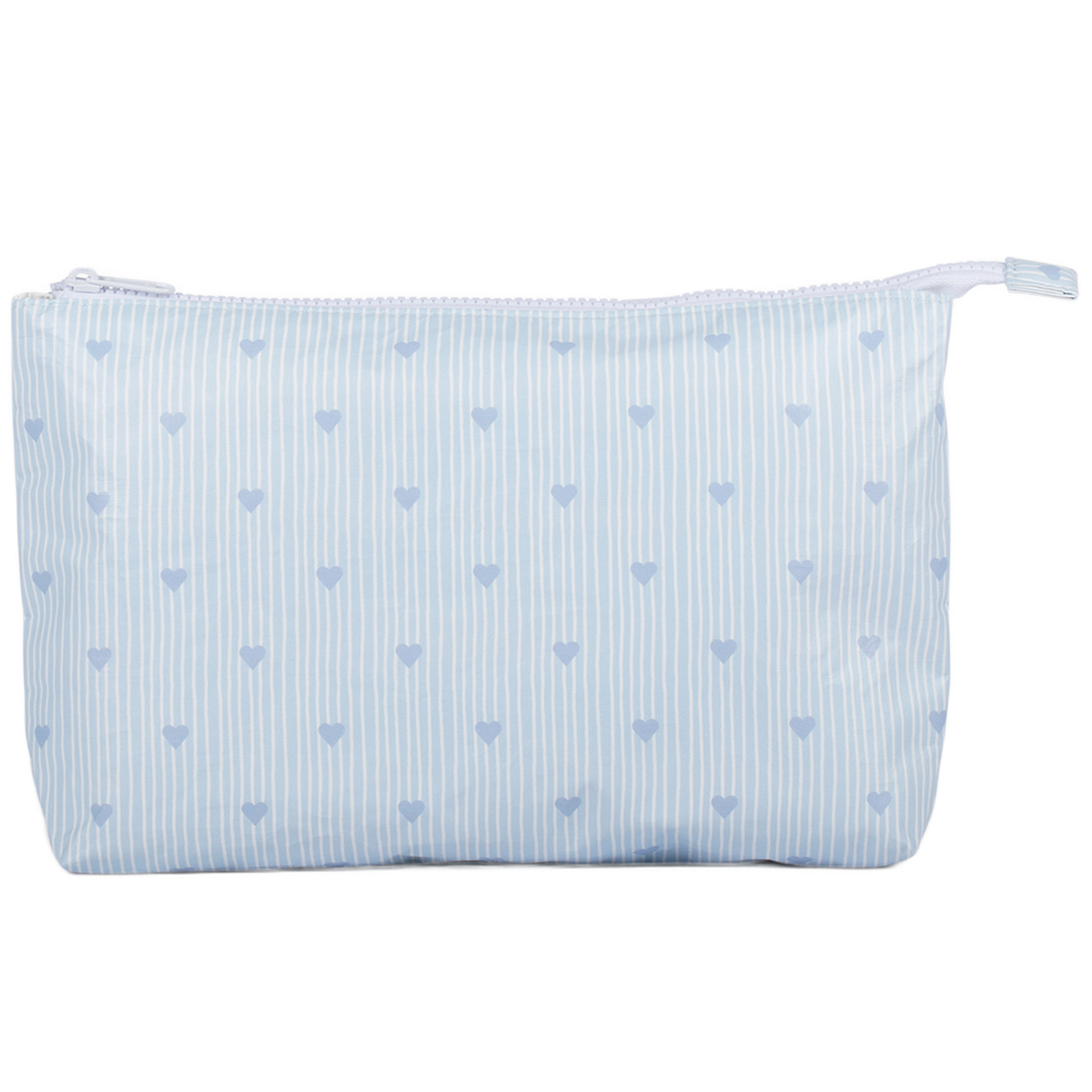 Medium Tyvek® Zipper Pouch | French Stripe