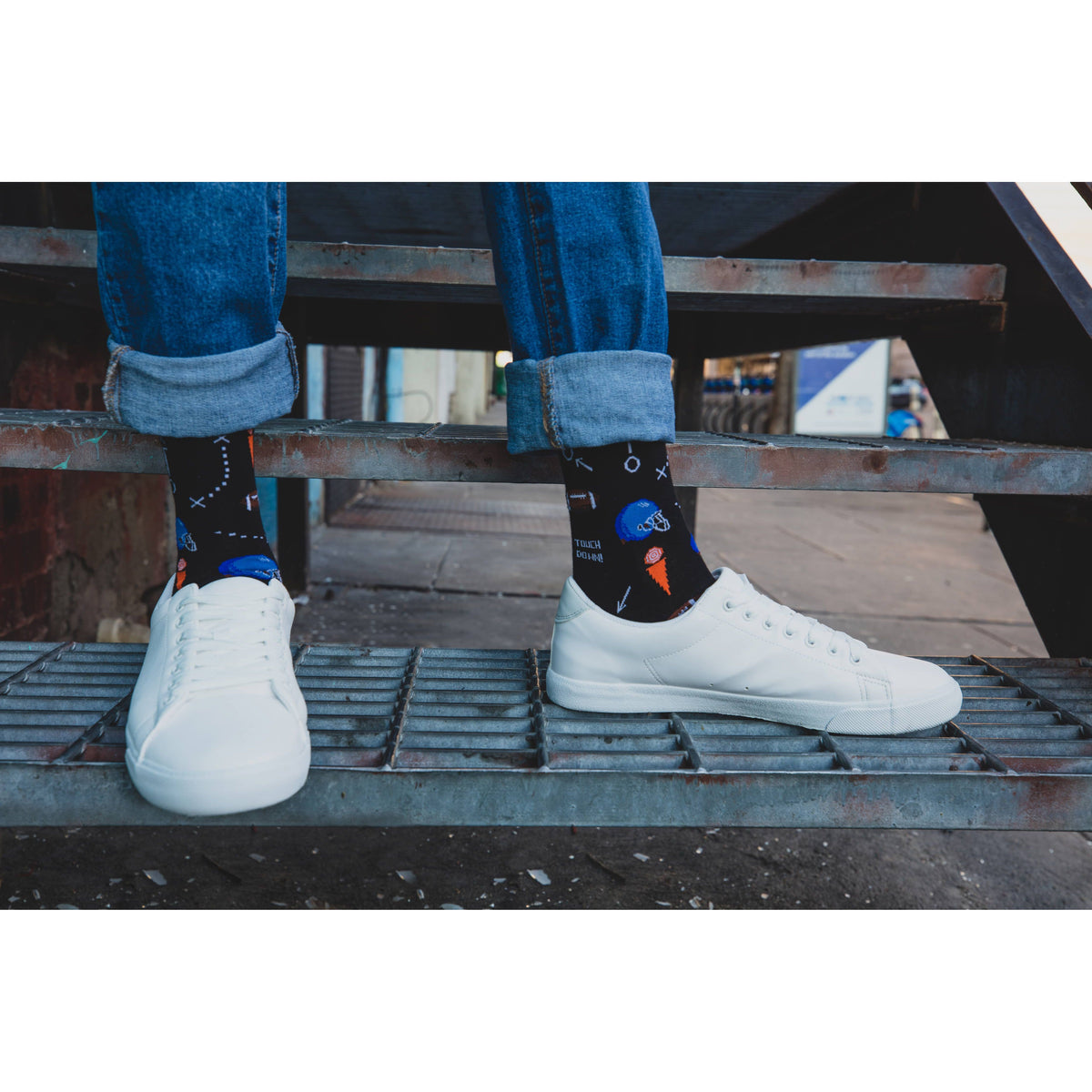 Ready for Some Football | Bamboo Blend Men's Crew Socks