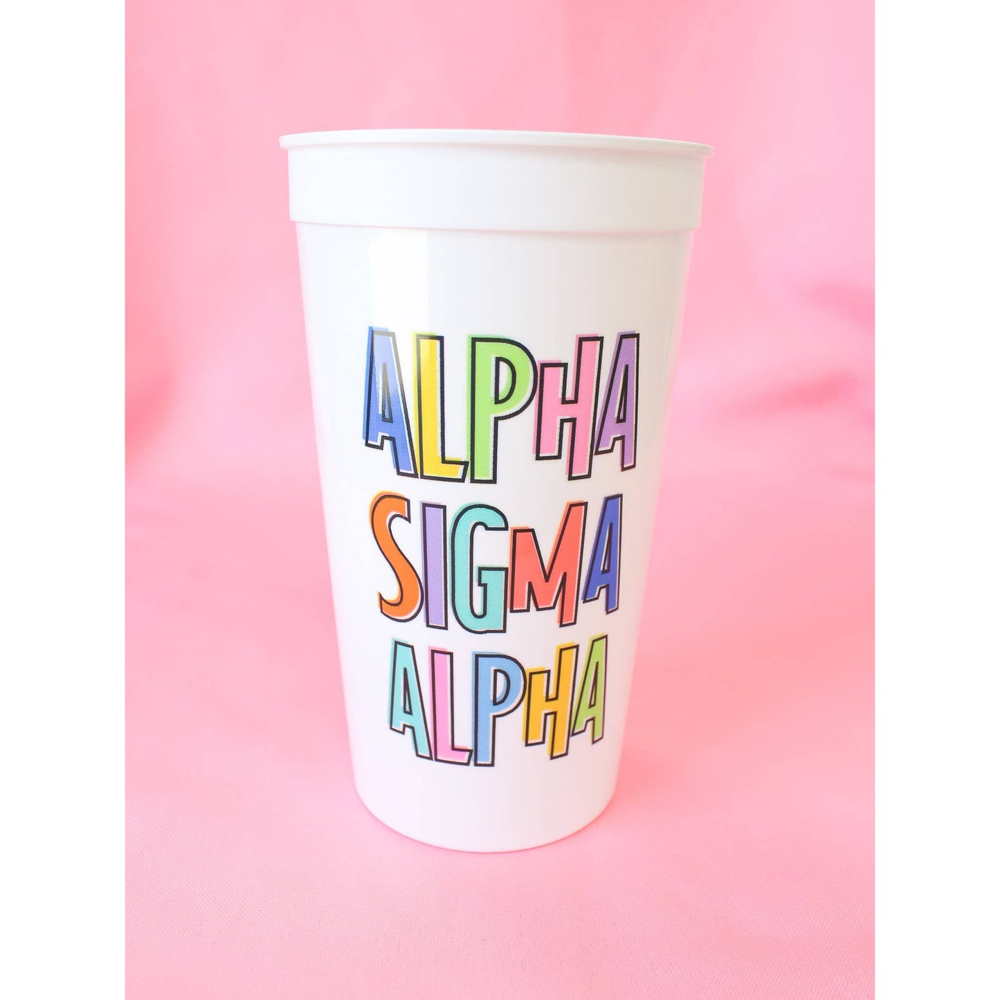 CHI OMEGA  Bring On the Fun Sorority Stadium Cup (set of 1)