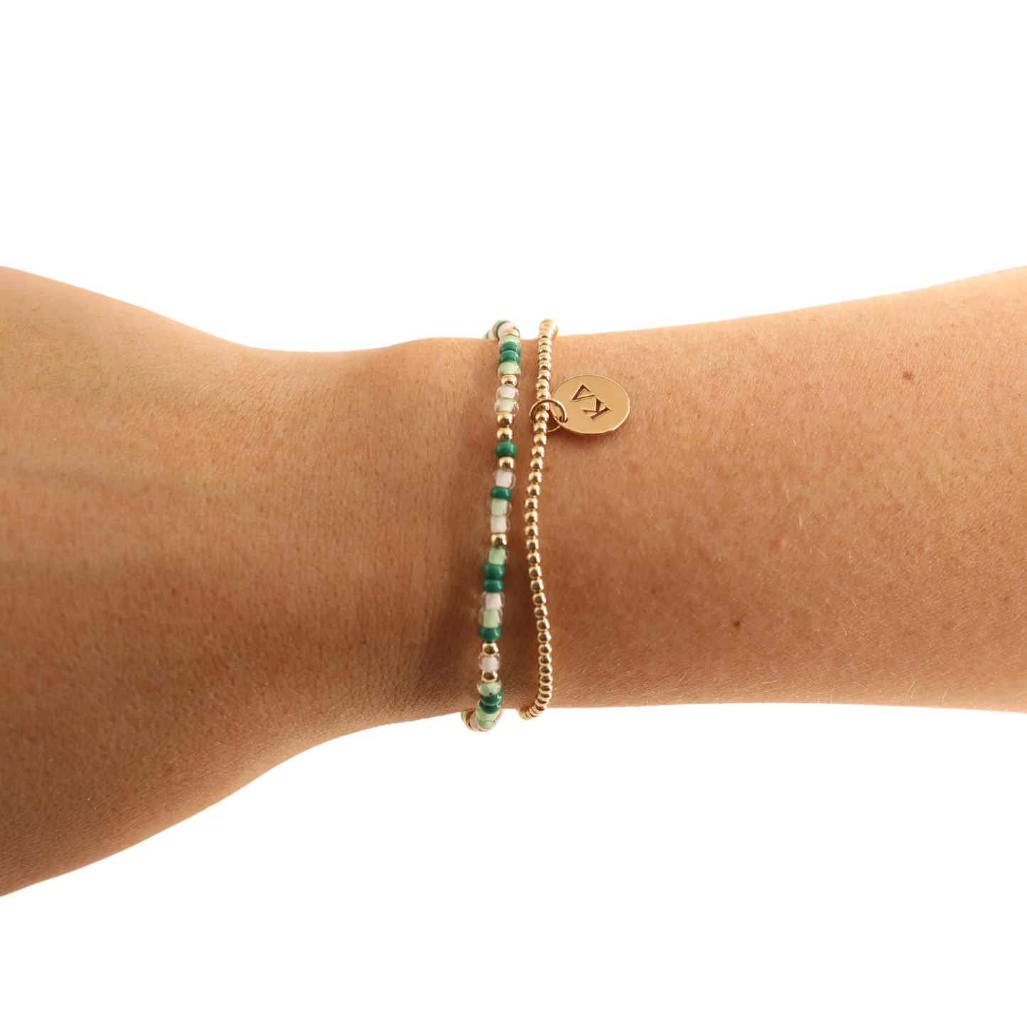 Beaded Blondes - Kappa Delta Charm Bracelet: Standard 6.75 inch