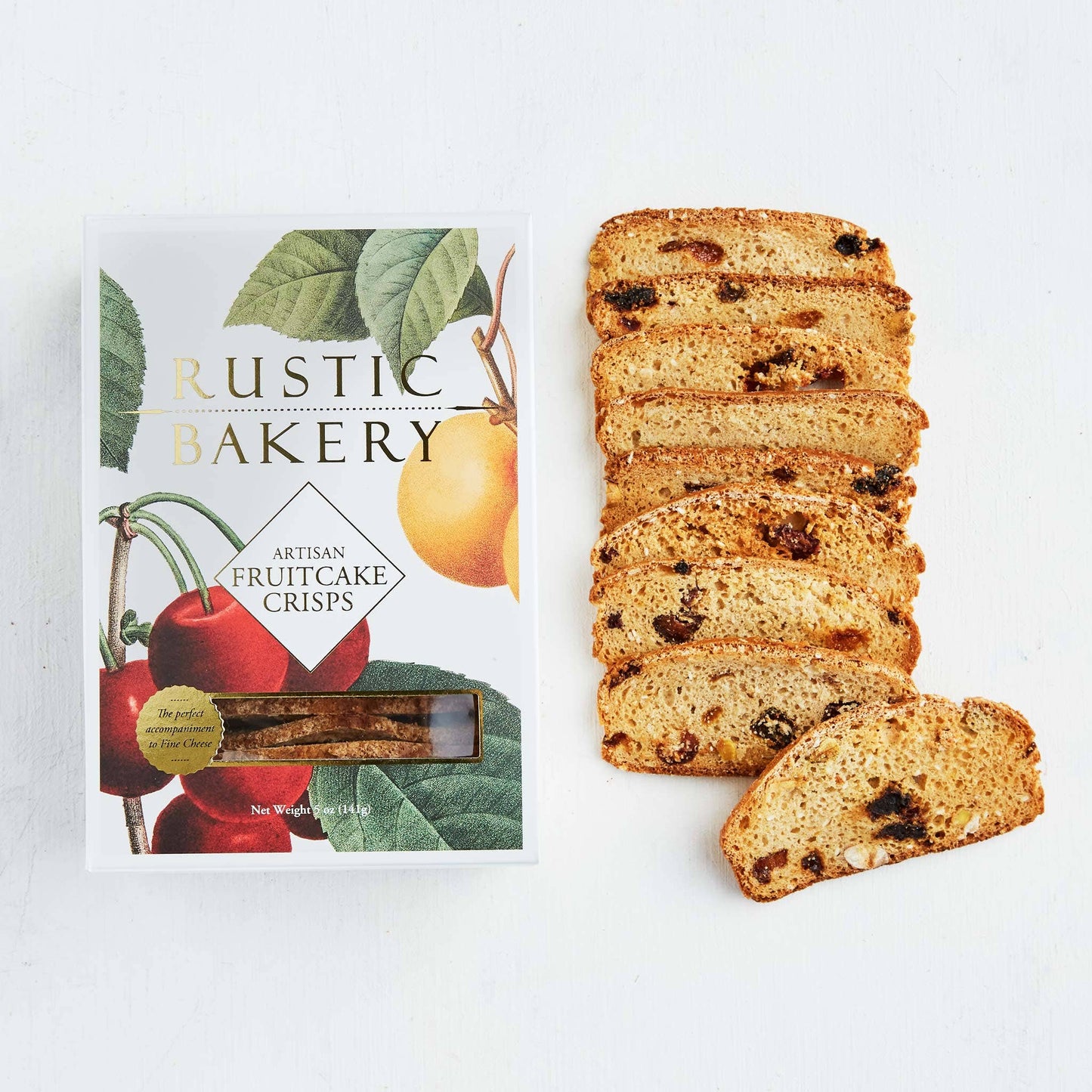 Rustic Bakery - Artisan Fruitcake Crisps Christmas (12 boxes)