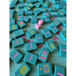 Peace Love Mahjong - OG Mahj Tiles - Totally Teal: Totally Teal