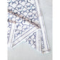 Mended - Table Throw - Lattice Bow, Uniform Blue & Navy