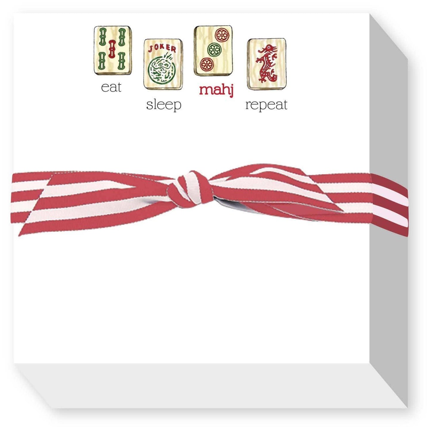 EAT SLEEP MAHJ REPEAT  NOTEPAD