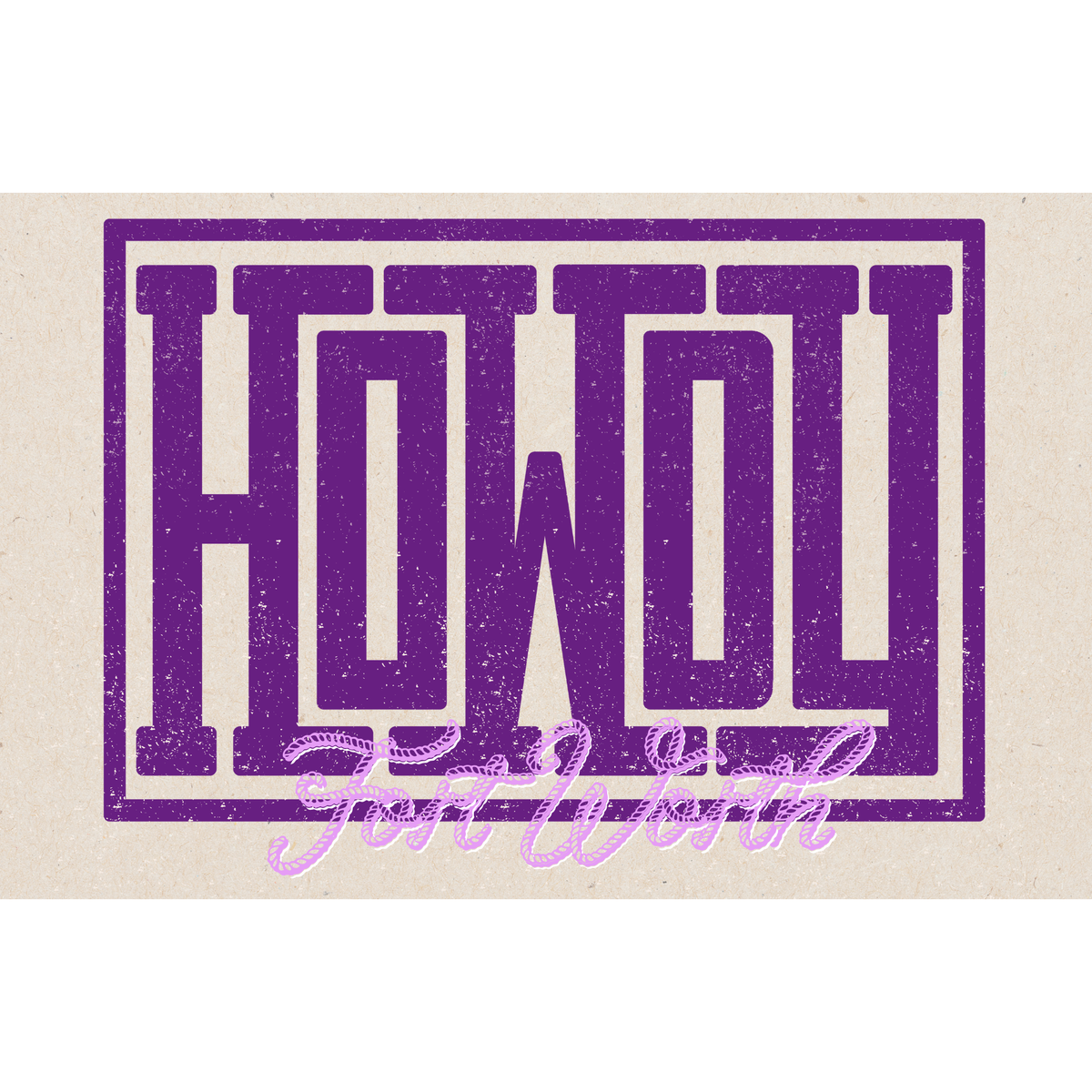 GAMEDAY FORT WORTH insert set | 11x17