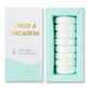 Chez Gagné - I Need A Vacation - Aromatherapy Shower Steamers - Coconut Lime - Set of 8