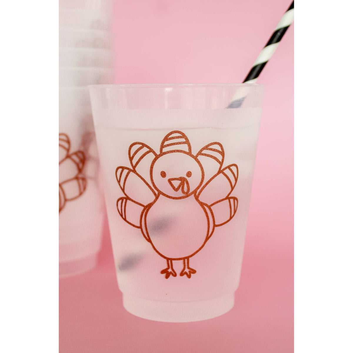 Thanksgiving Turkey Party Cups