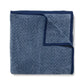 ChappyWrap - Harborview Herringbone Navy Blanket: Midi