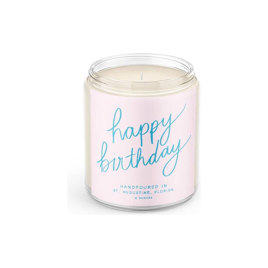 Happy Birthday: 8oz Soy Wax Hand-Poured Candle