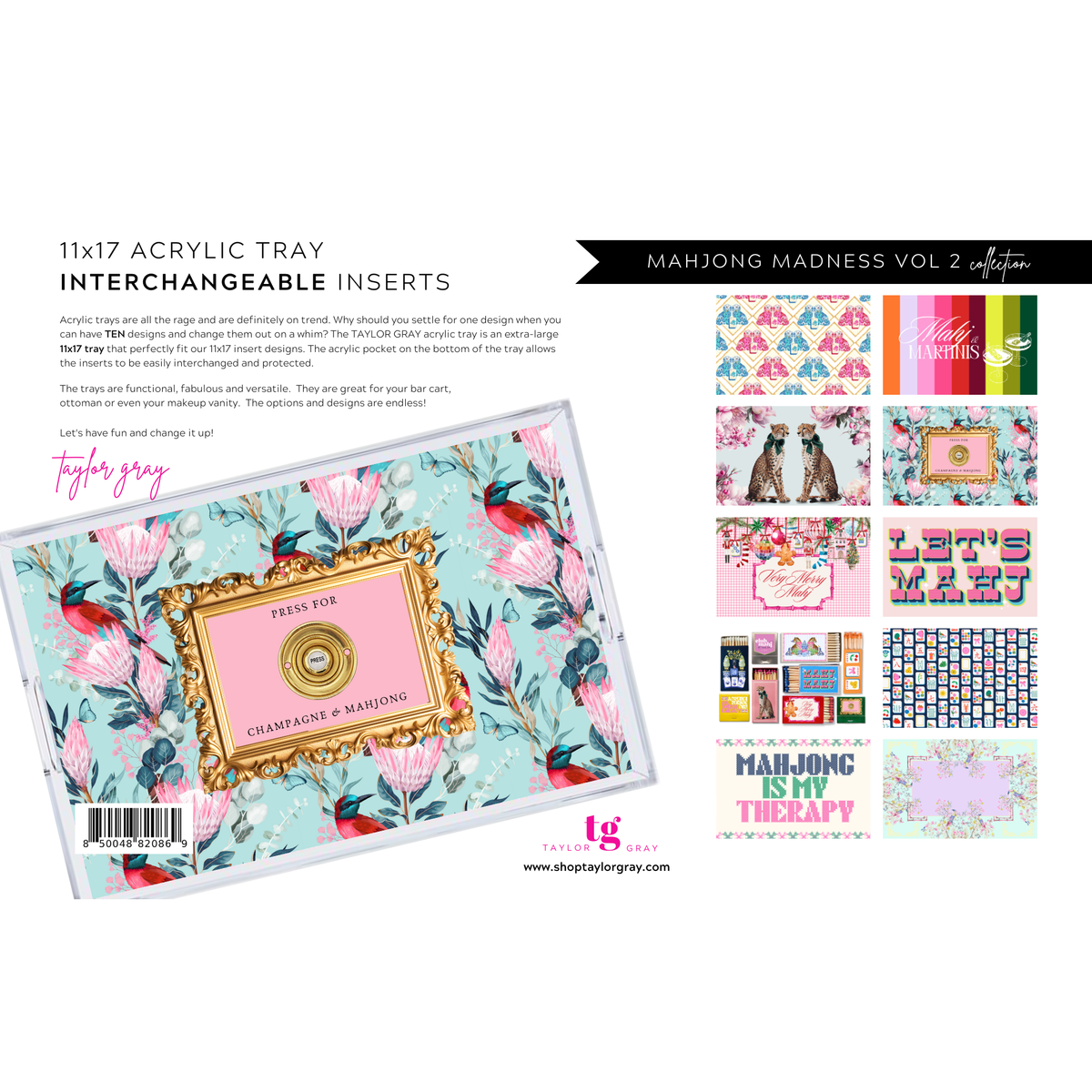 MAHJONG MADNESS VOL 2 insert set | 11x17