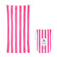 Quick Dry Towels - Cabana - Phi Phi Pink: Large (63x35")