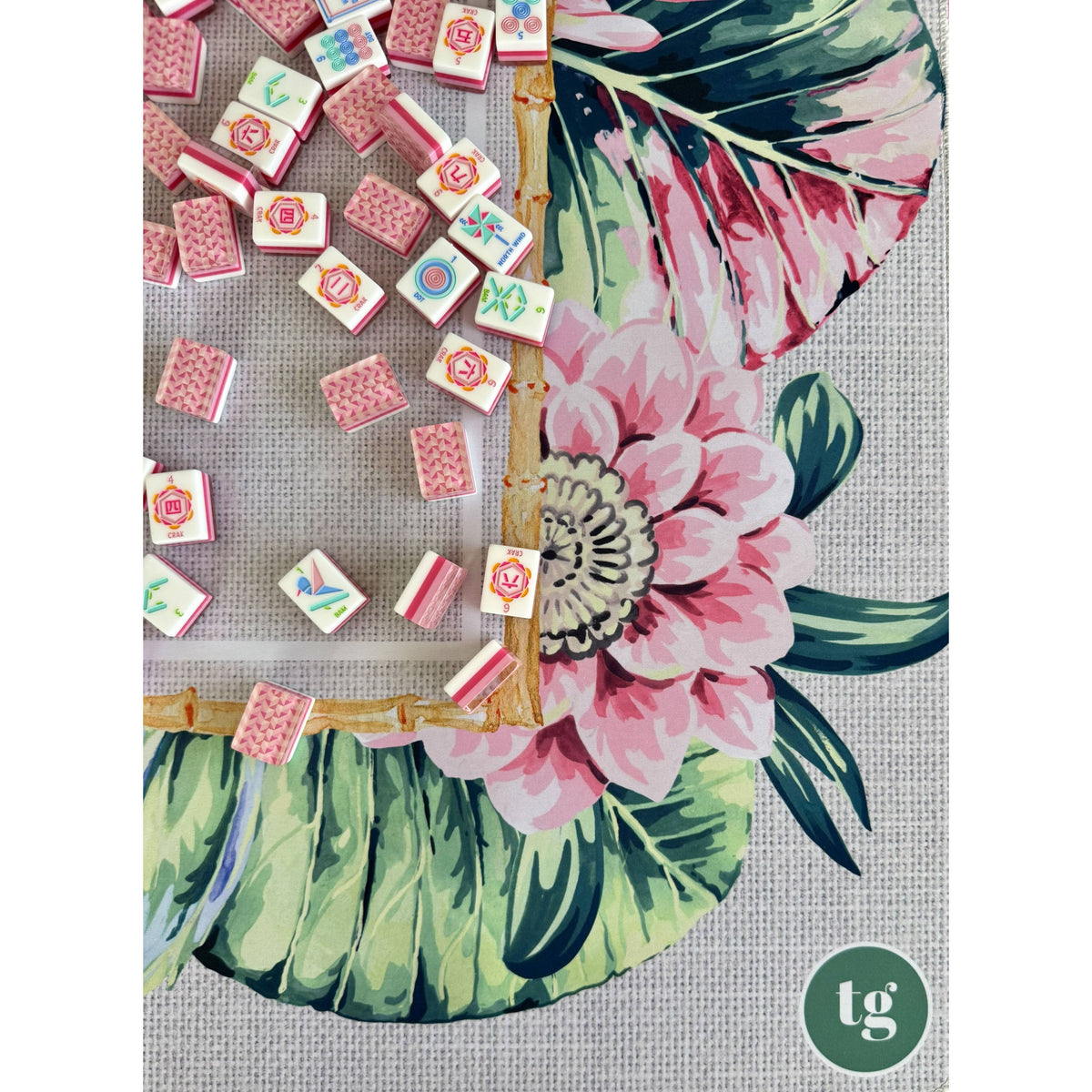 TAYLOR GRAY - Mahjong Mat Lush Paradise