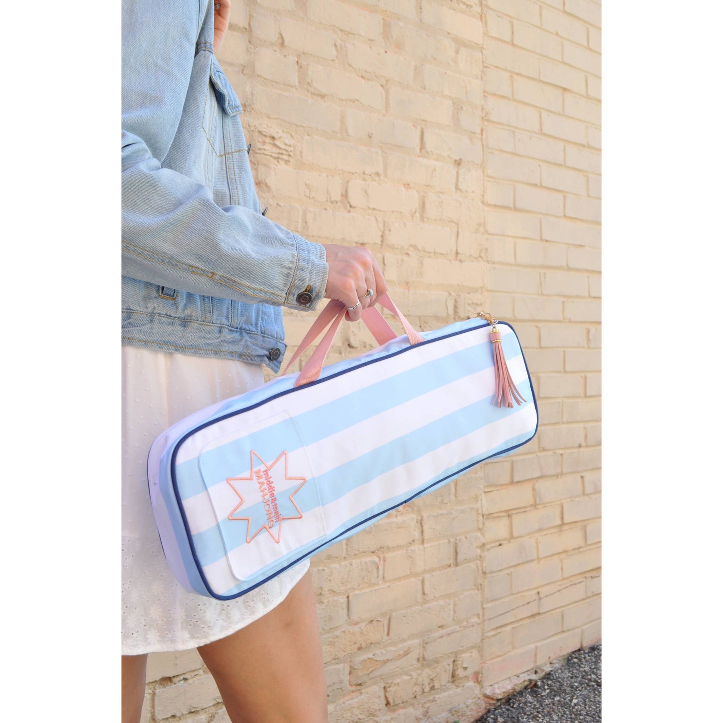 Middle & Main Mahjong - Traveling Tiles Mahjong Rack Bag