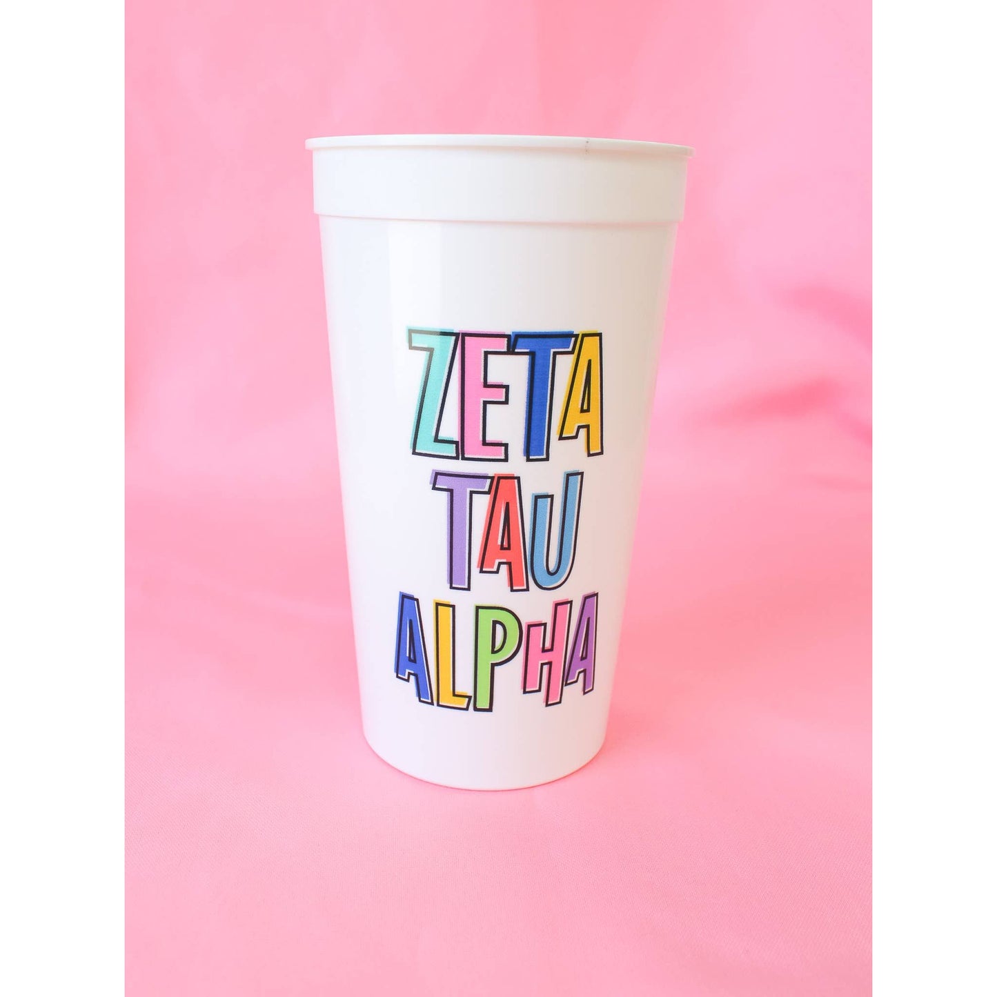 PHI MU Bring On the Fun Sorority Stadium Cup (set of 1)