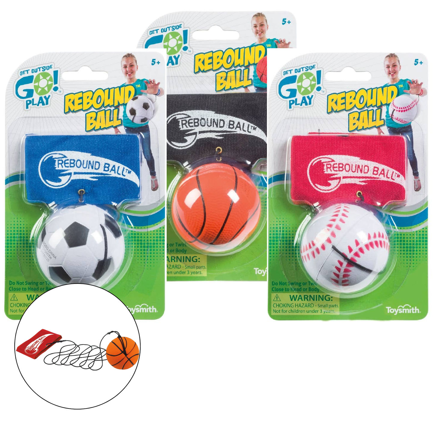 Toysmith - Get Outside GO!™ Rebound Ball