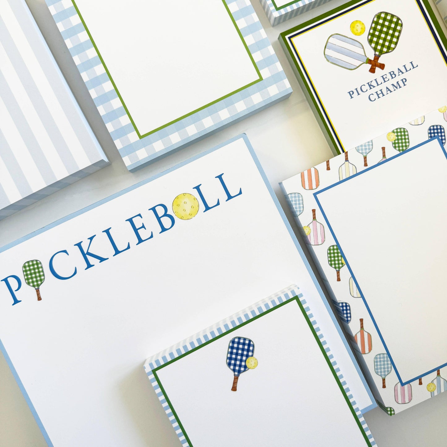 Preppy Pickleball Slab Notepad