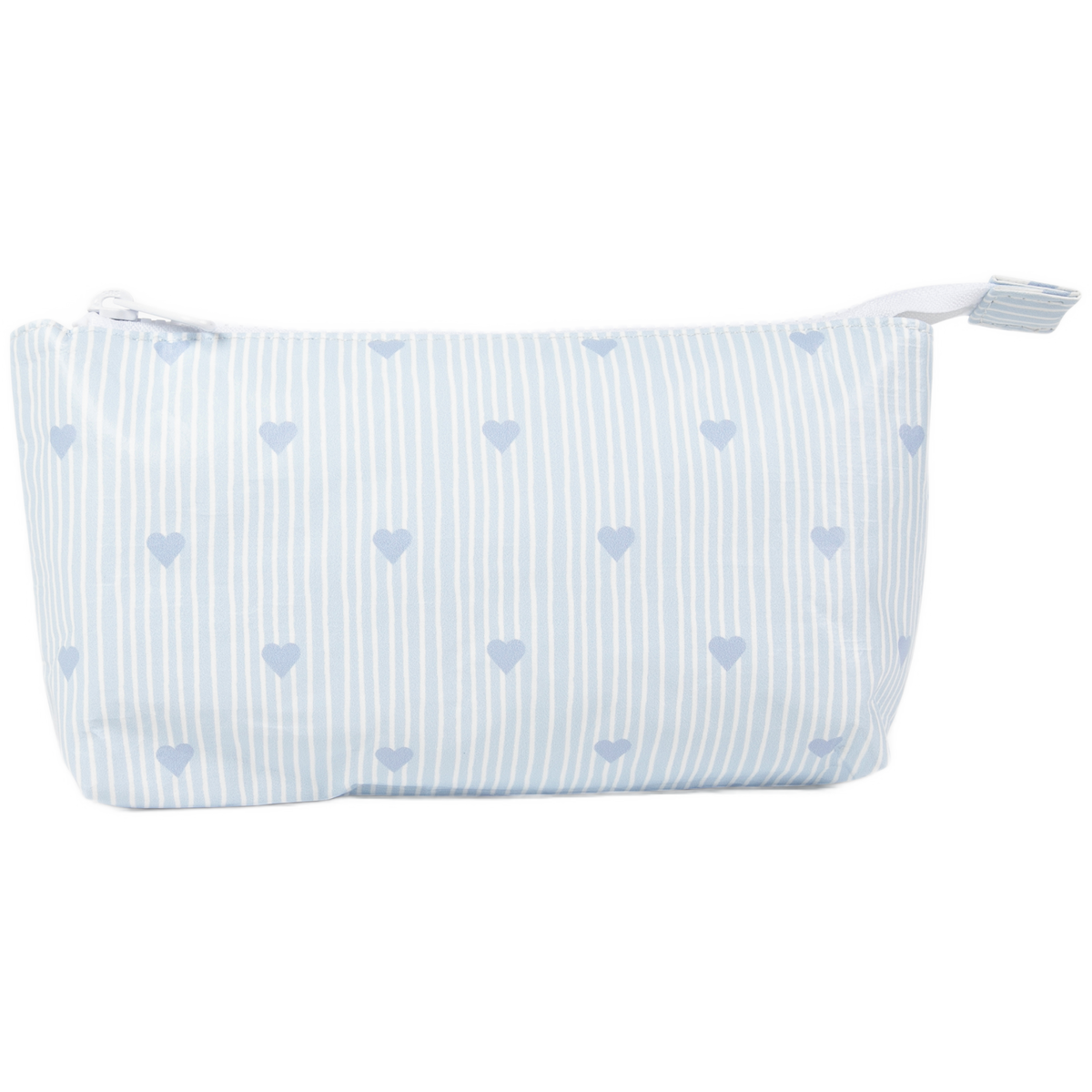Small Tyvek® Zipper Pouch | Tangerine Gingham