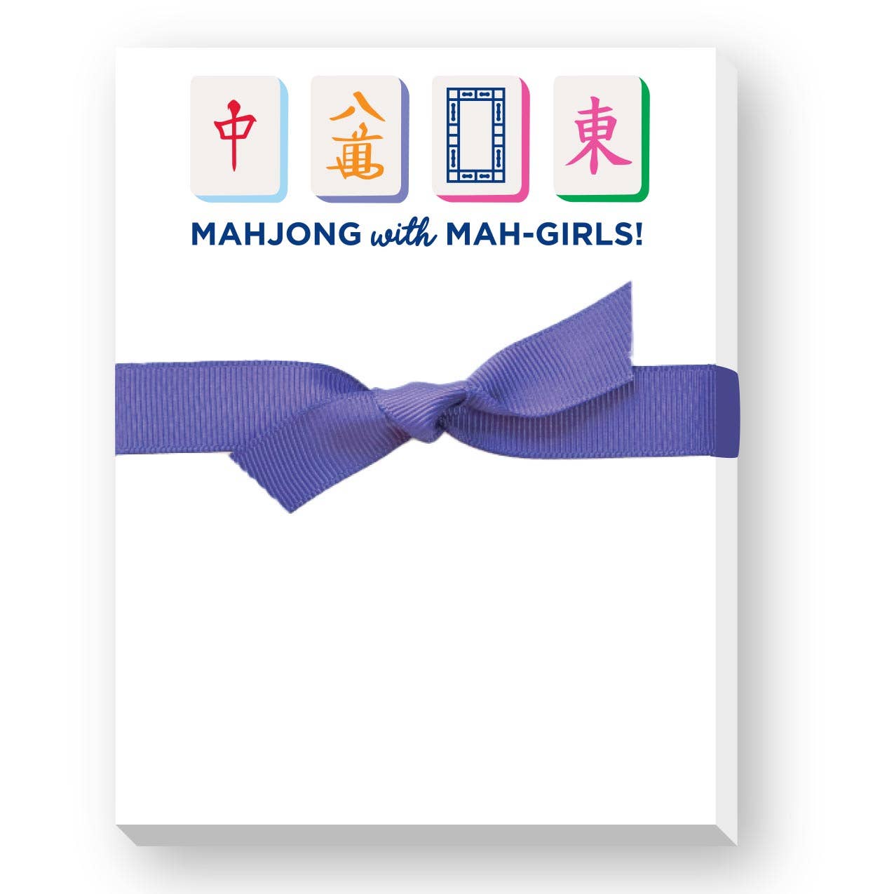 Donovan Designs - MAHJONG WITH MAH-GIRLS MINI NOTEPAD