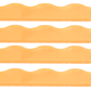 My Fair Mahjong - MAHJONG RACK PUSHER ADD ON-MAGNETIC | Premium Acrylic Set(4): Transparent-Wavy-Apricot
