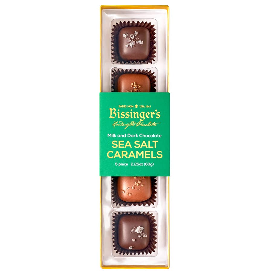 Milk & Dark Sea Salt Caramels Flight