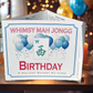 Whimsy Mah Jongg - BIRTHDAY Theme Mahjong Card