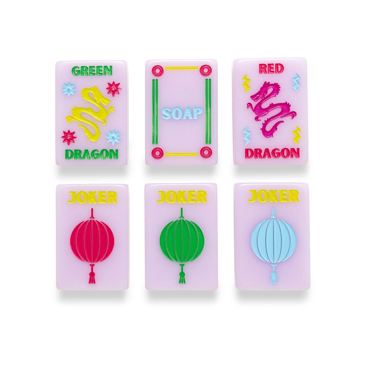 Amahj Line - Signature Engraved Tile Set- Lilac