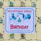 Whimsy Mah Jongg - BIRTHDAY Theme Mahjong Card