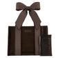 Espresso Polka Dot Bow Jelly Tote Bag - Case-Mate