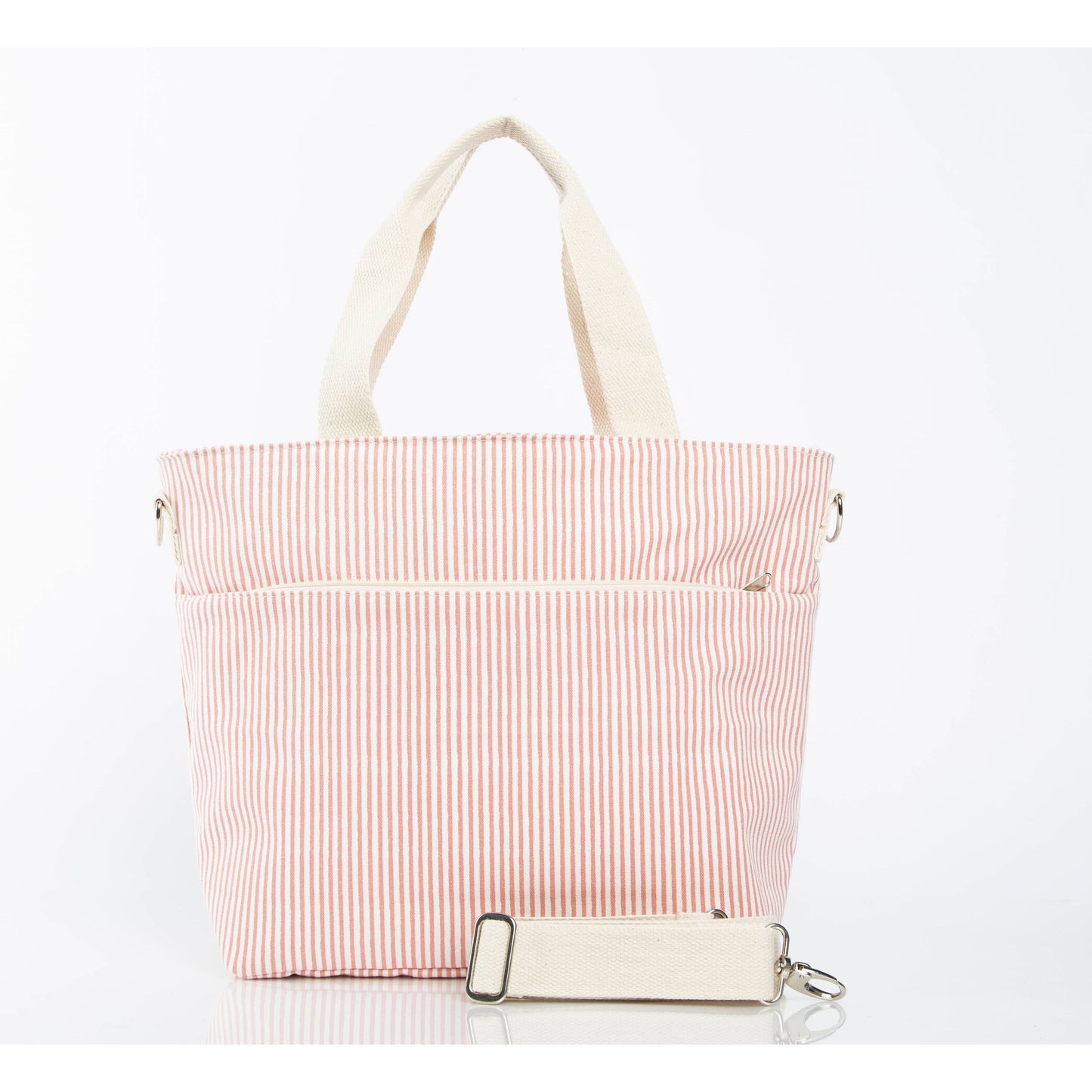 CB STATION - Stripes Cooler Tote: Gray
