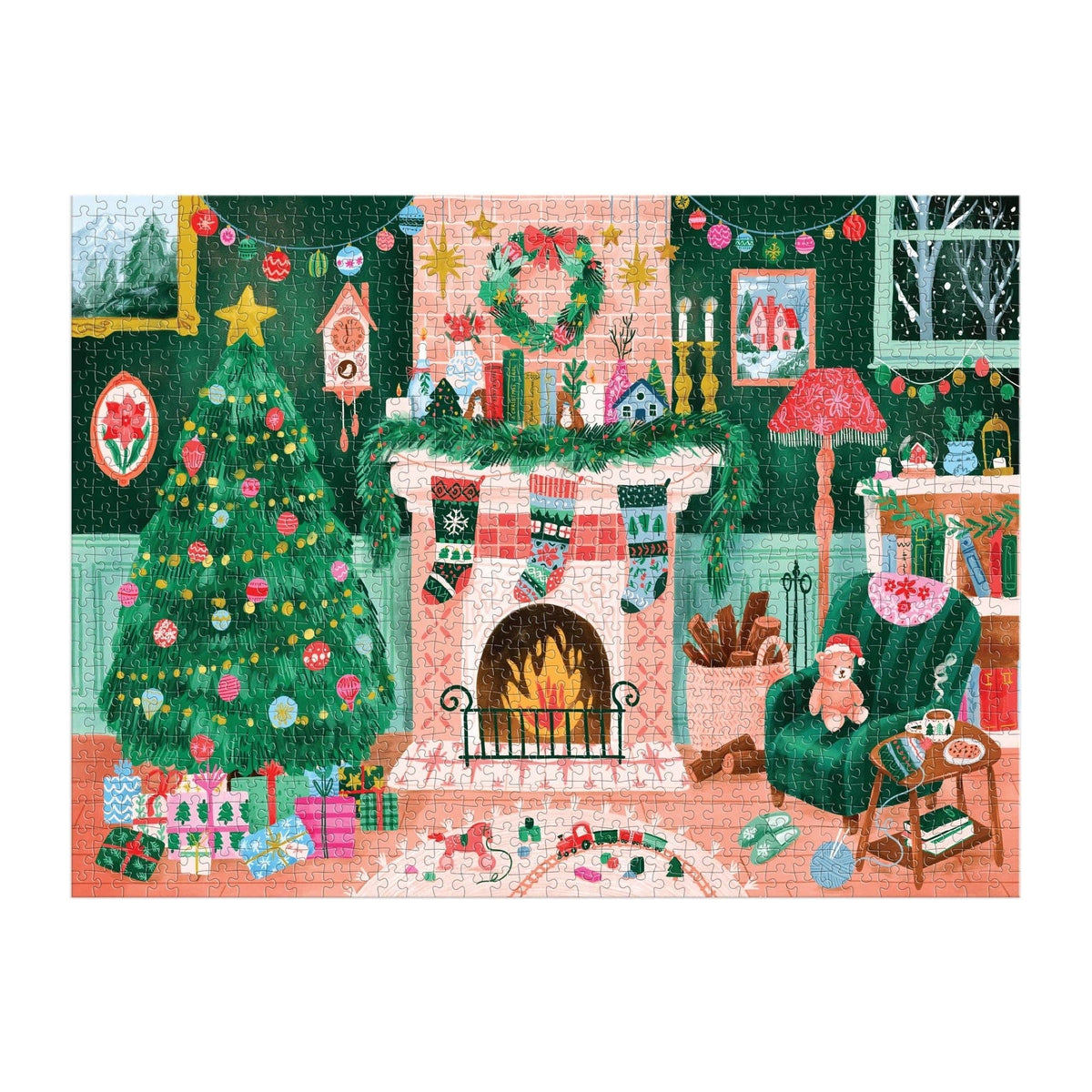 Cozy by the Fireplace | Puzzle