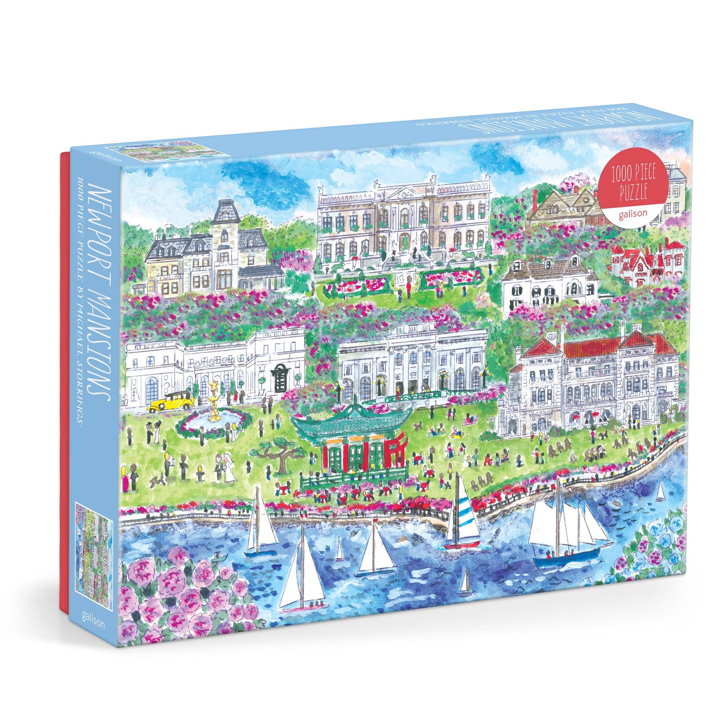 Chronicle Books - Michael Storrings Newport Mansions 1000 Piece Puzzle