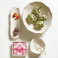 Santa Barbara Design Studio by Creative Brands - Ceramic Napkin Tray + Napkins - Moroccan Tiles: Material