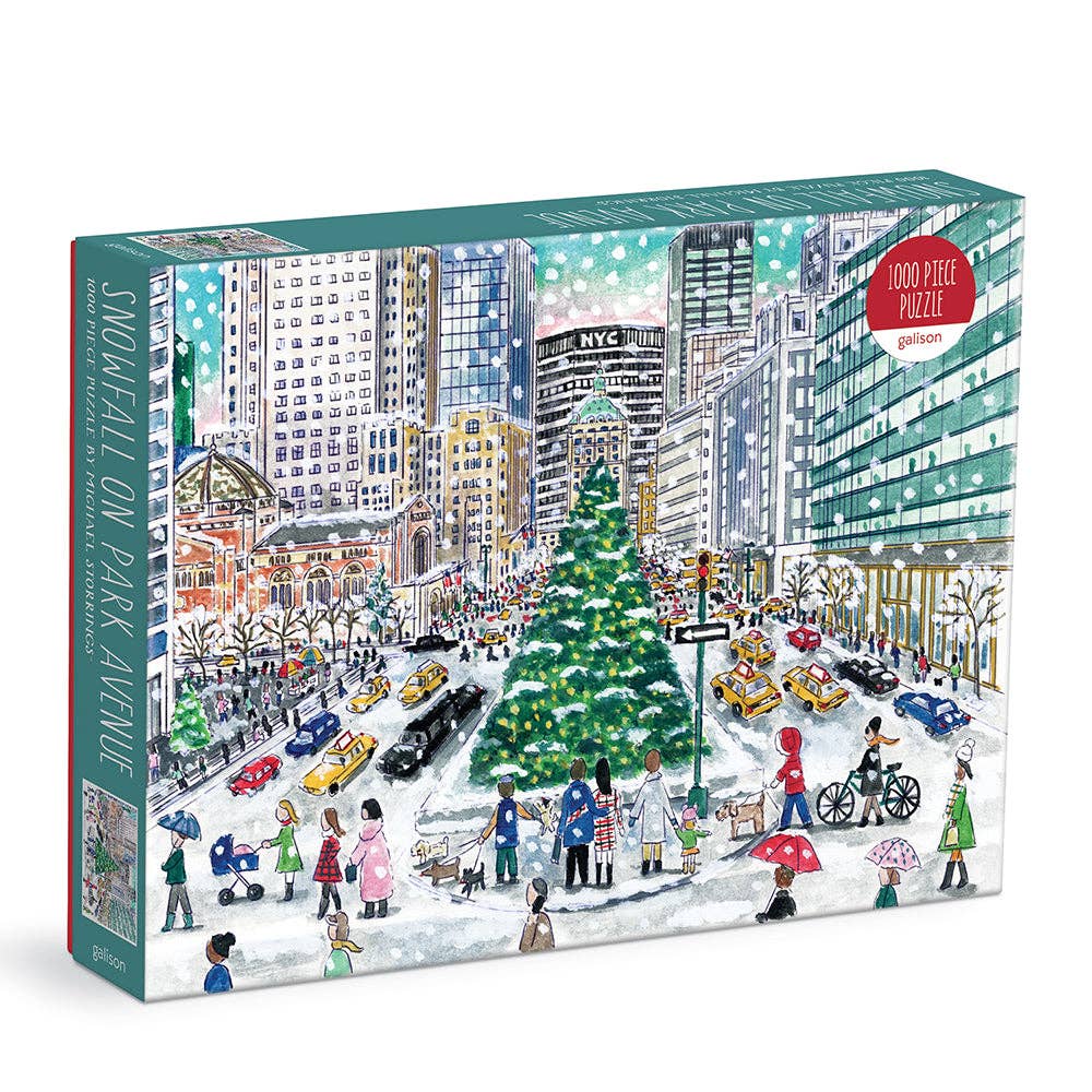 Snowfall on Park Avenue | Michael Storrings Puzzle