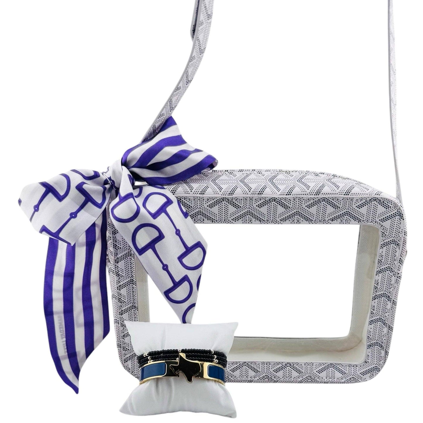 The Gameday Signature Scarf -Purple