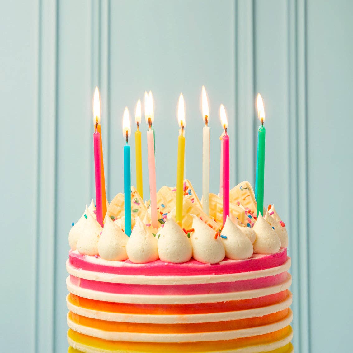 Talking Tables USA - Birthday Brights Rainbow Candles
