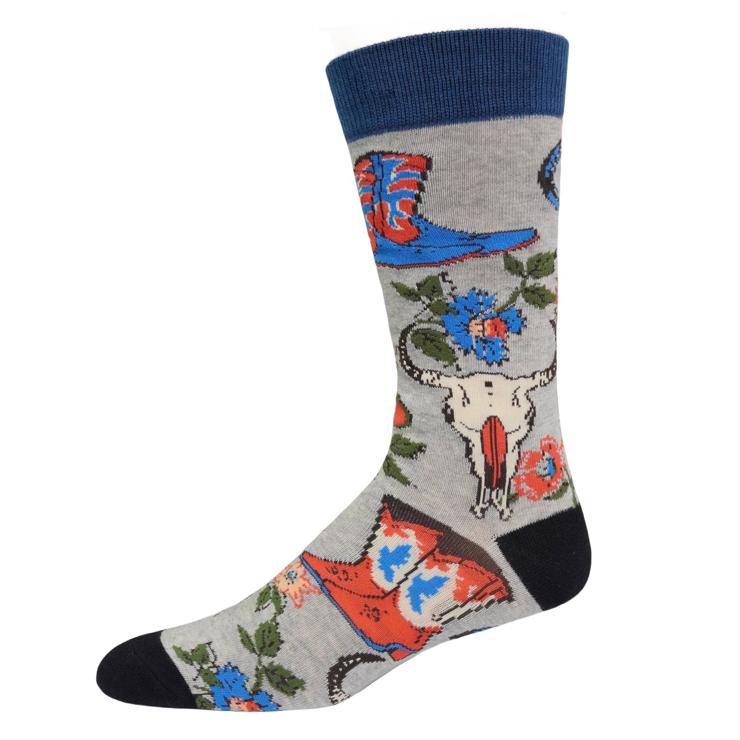 Oooh Yeah - Rio Grande | Men's Premium Cotton Crew Dress Socks